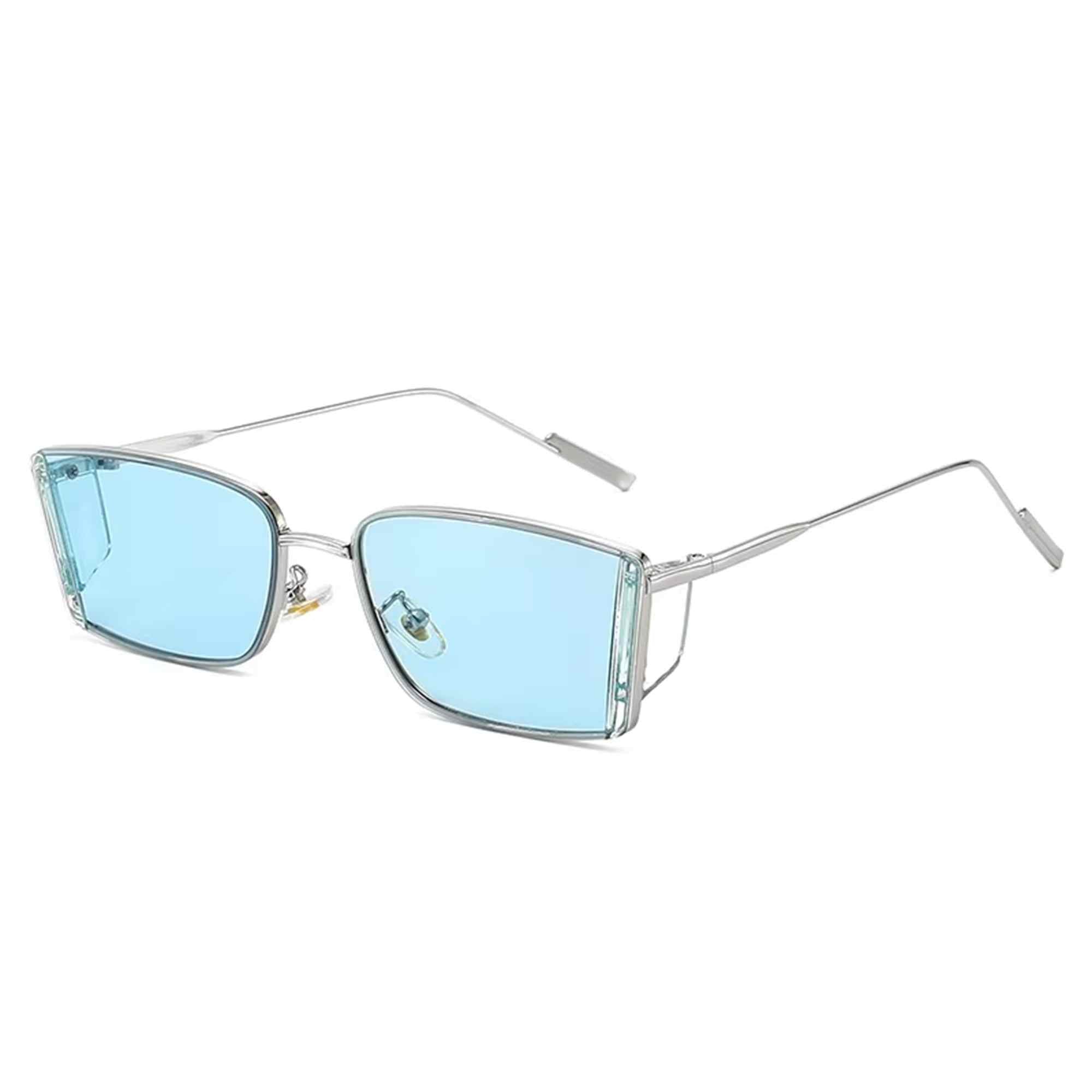 The Visionary | Classic Rectangle Metal Sunglasses
