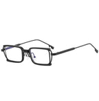 The Outlier | Retro Vintage Rectangle Metal Sunglasses