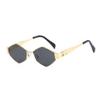 Verona | Classic Hexagonal Metal Sunglasses