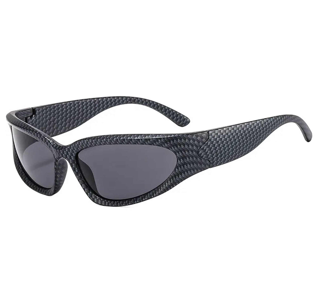 The Interceptor | Futuristic Wraparound Acetate Sunglasses