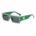 Slate |Fashion Rectangle PC Sunglasses