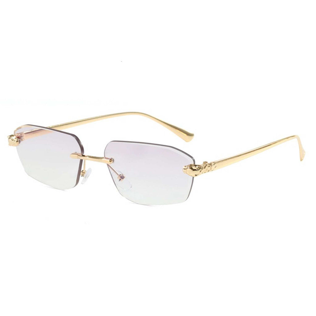 The Craftsman | Classic Rectangle Metal Sunglasses