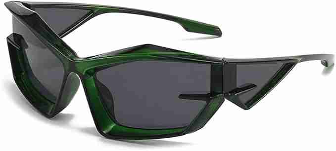 Aero Zenith | Futuristic Wraparound Acetate Sunglasses