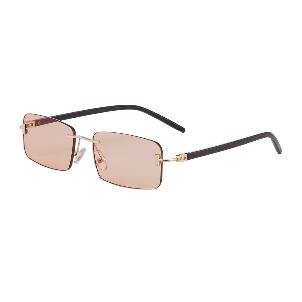Belgrave | Classic Rectangle Metal Sunglasses