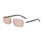 Belgrave | Classic Rectangle Metal Sunglasses