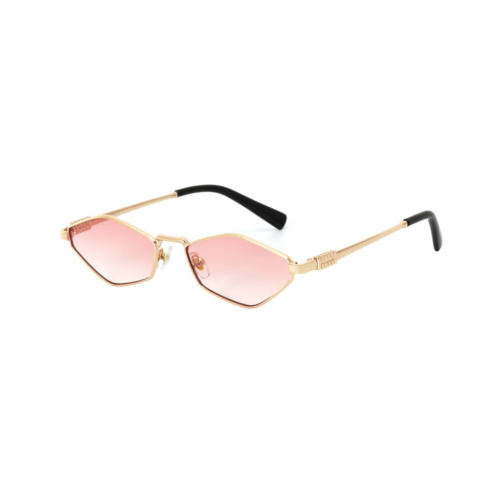 Tortoise | Classic Cat-Eye Metal Sunglasses