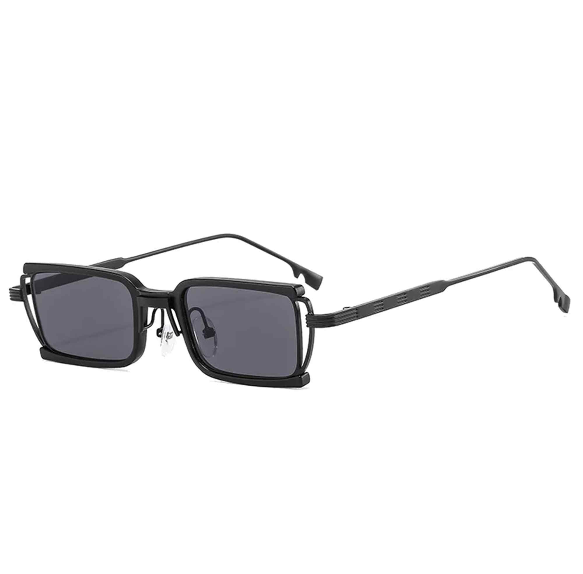 The Outlier | Retro Vintage Rectangle Metal Sunglasses