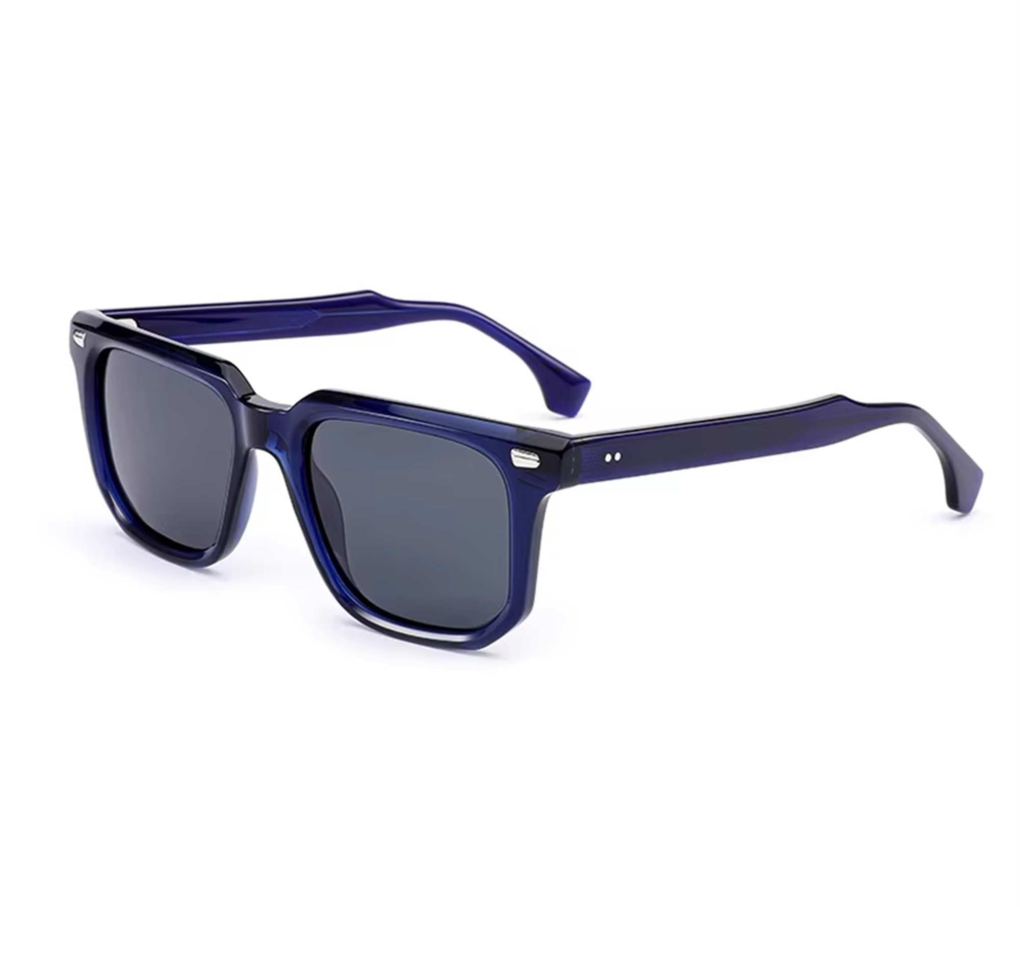 The Magnate | Classic Square Acetate Sunglasses
