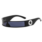 Breeze | Futuristic Wraparound Acetate Sunglasses