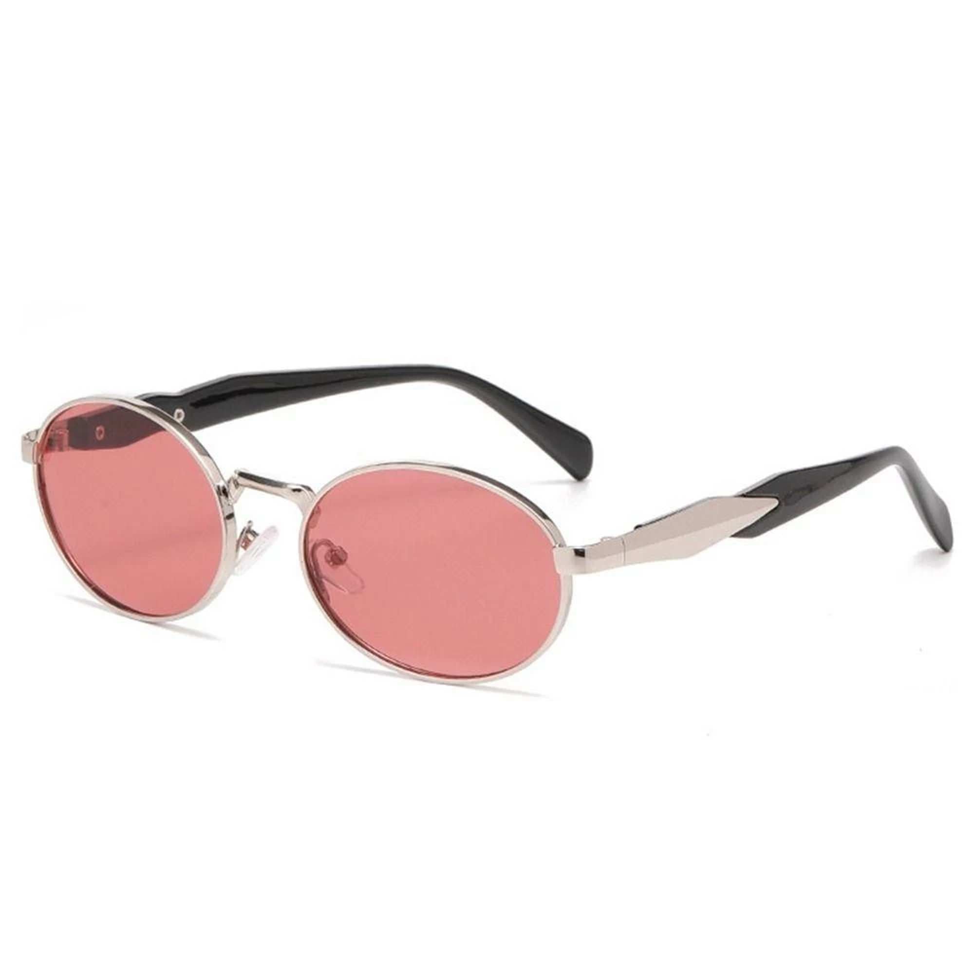 Continuum | Classic Oval Metal Sunglasses