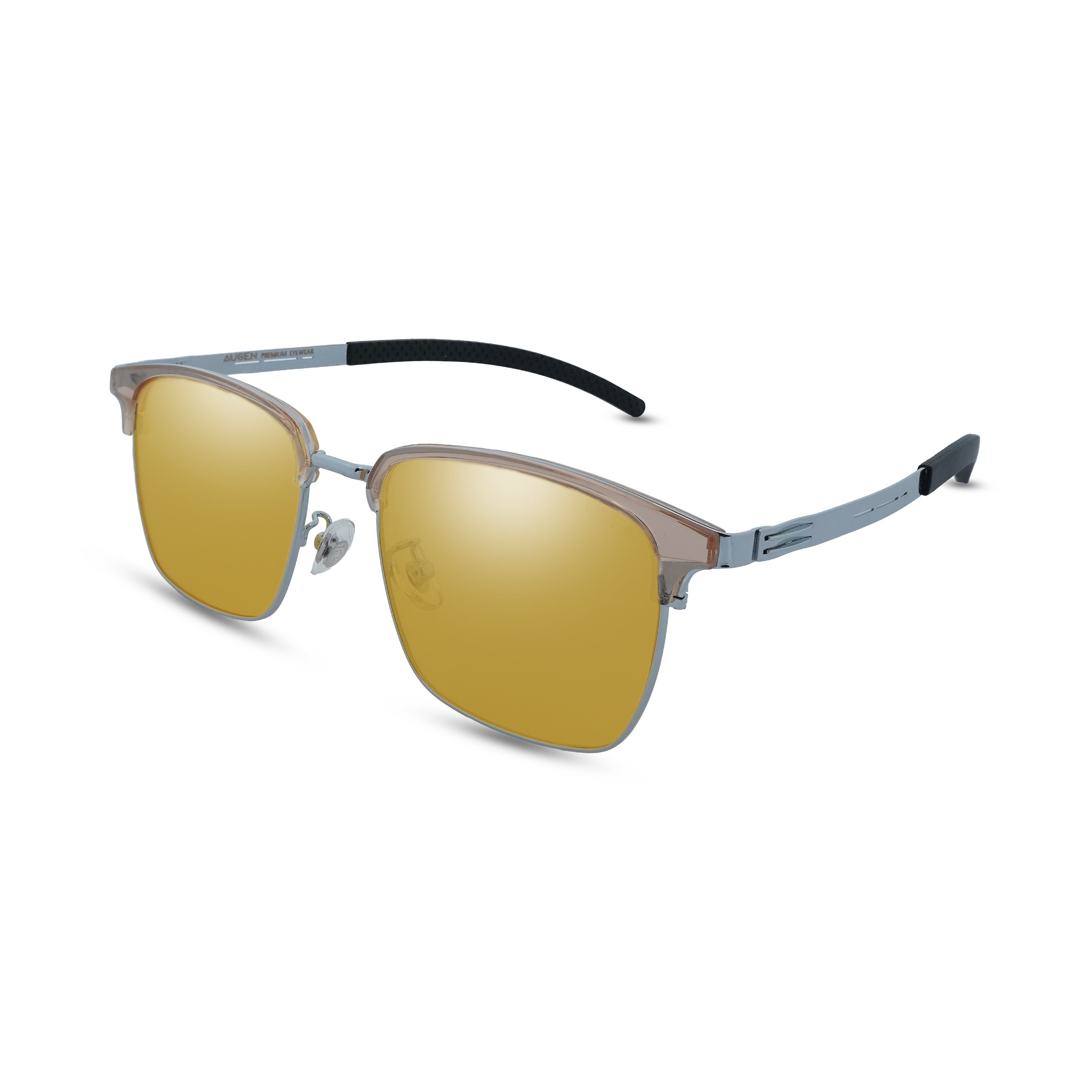 The Aviatrix | Classic Clubmaster Metal Sunglasses