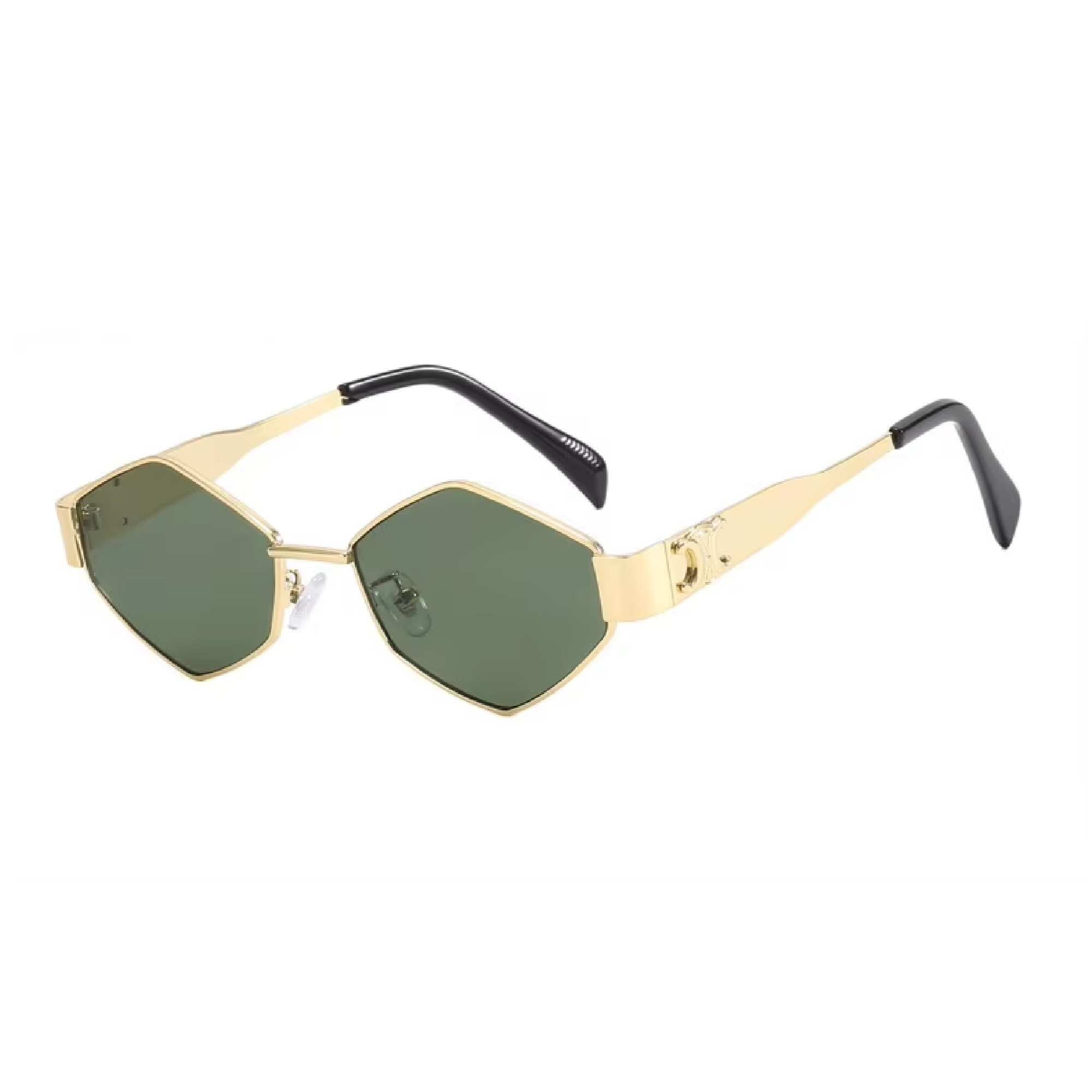 Verona | Classic Hexagonal Metal Sunglasses