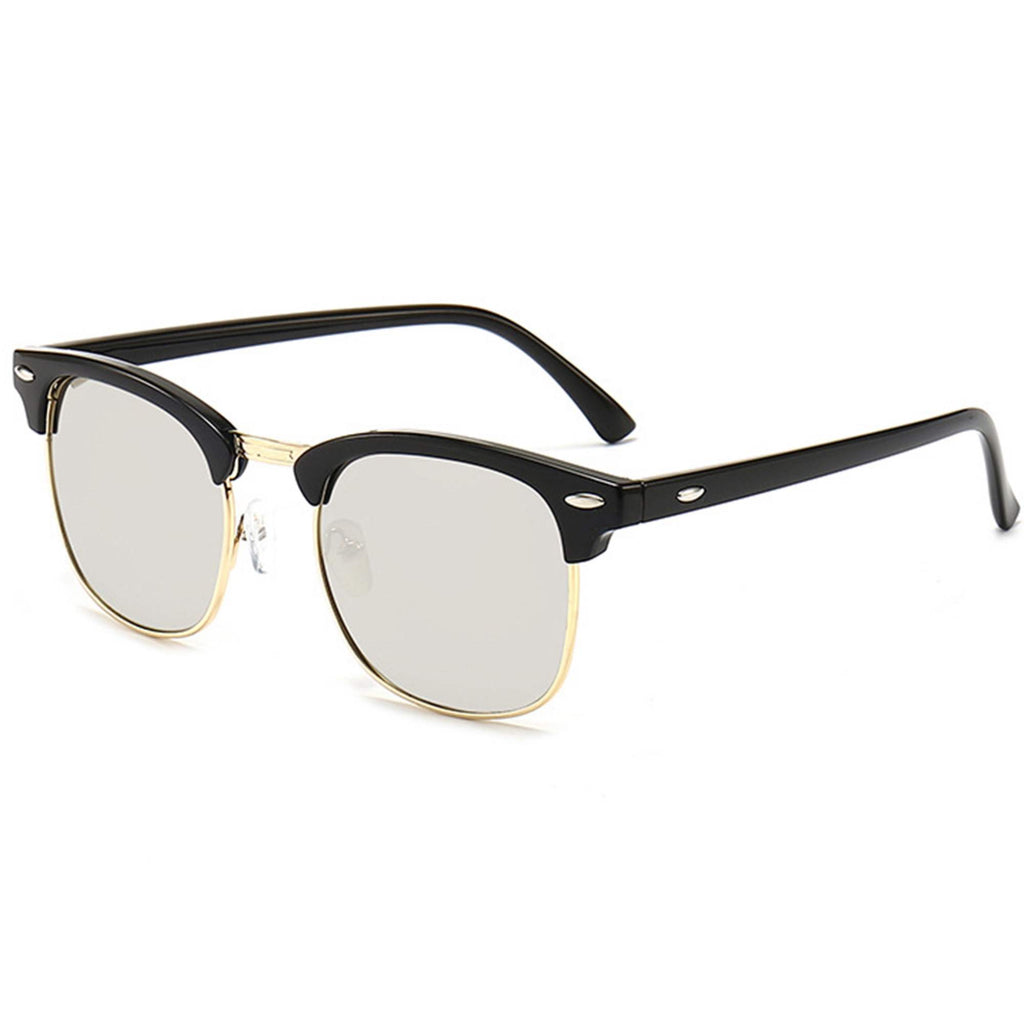 Cannes | Retro Vintage Clubmaster Acetate Sunglasses