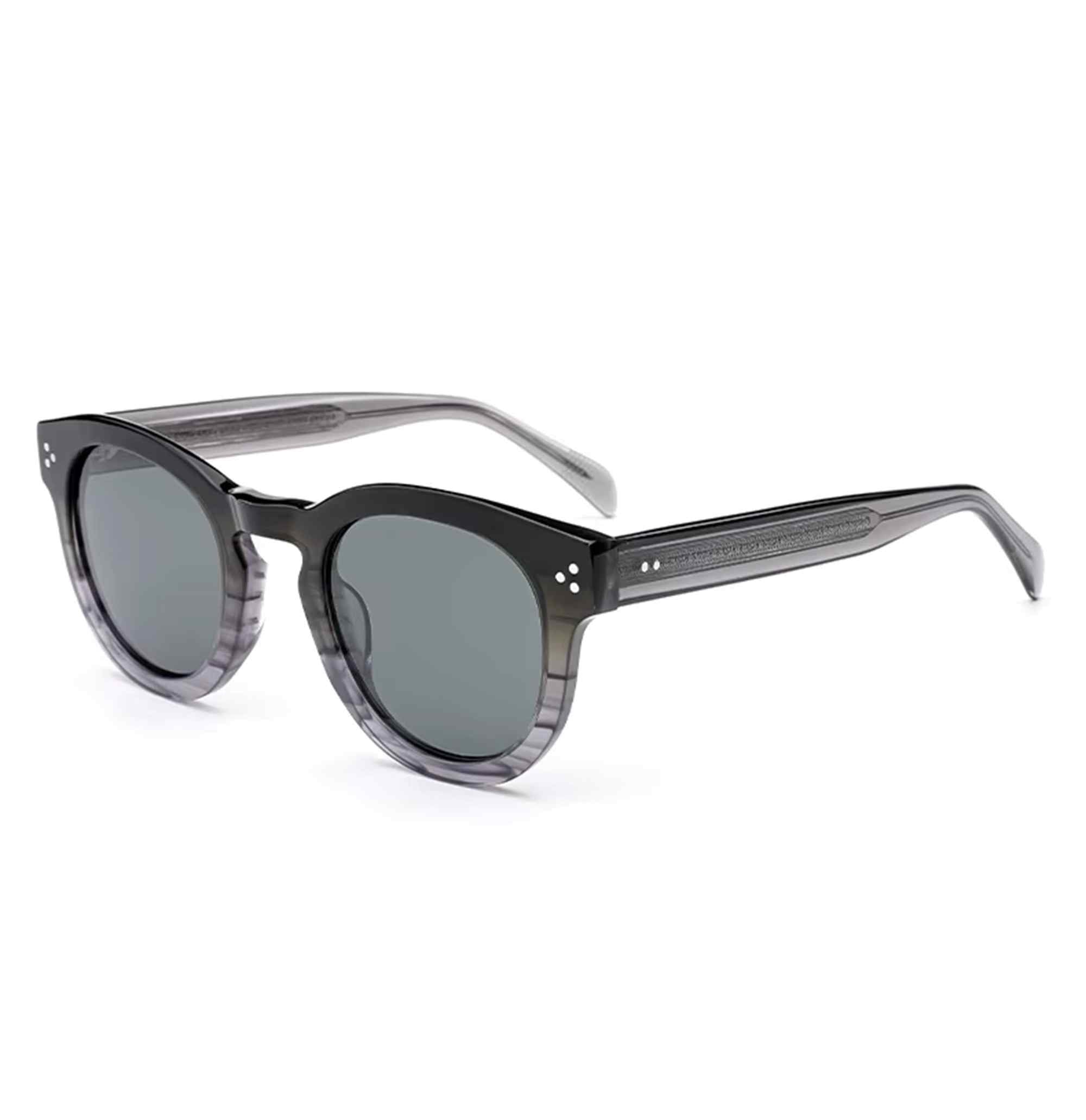 Lucent | Classic Round Acetate Sunglasses