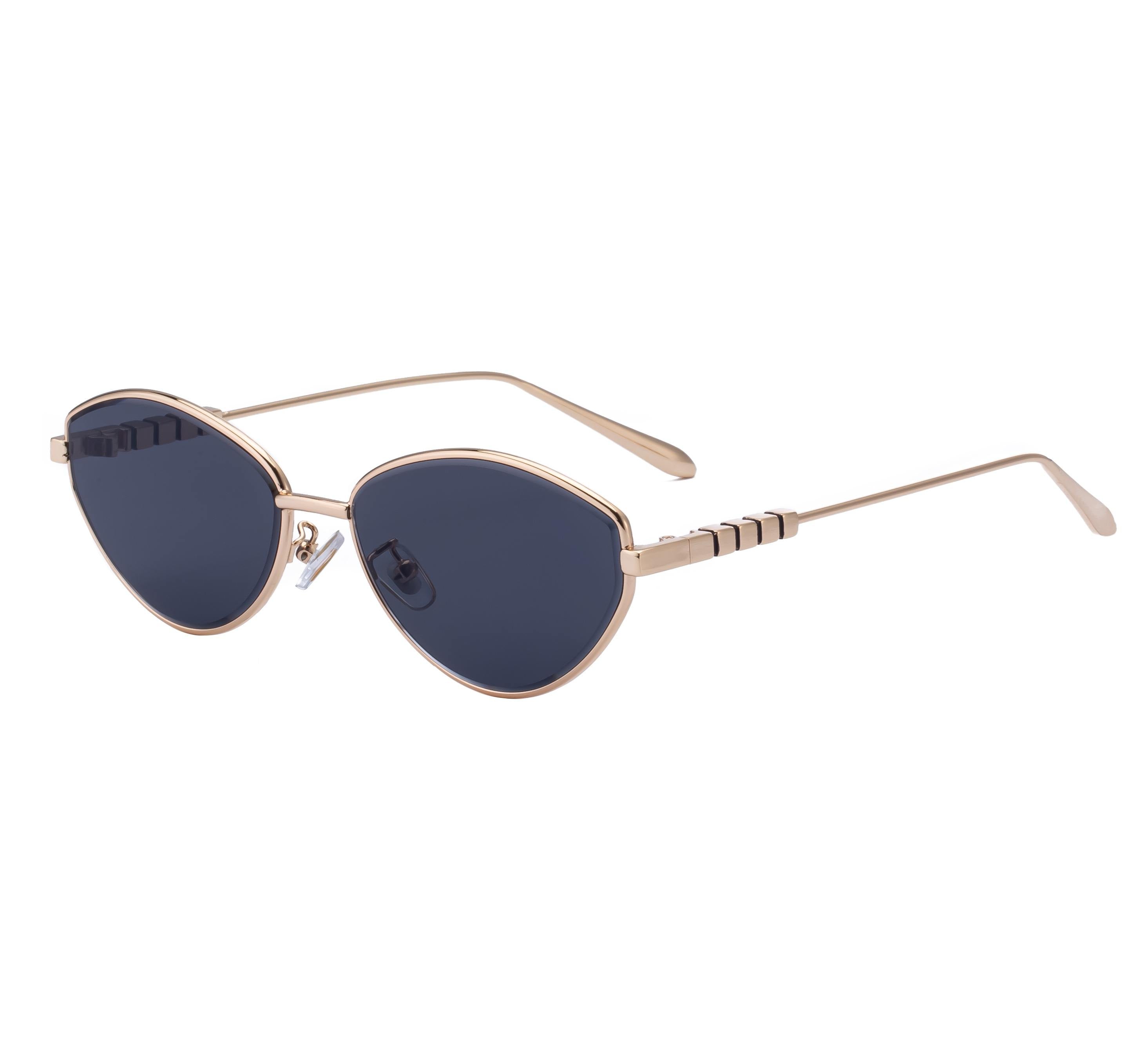 The Aesthetic | Classic Oval Metal Sunglasses