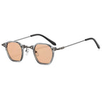 Mayfair | Retro Vintage Square Metal & Acetate Sunglasses