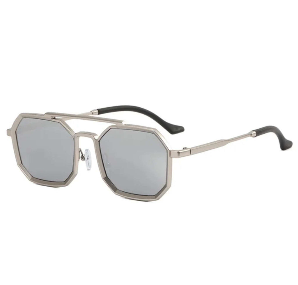 Bering | Retro Vintage Navigator Metal Sunglasses