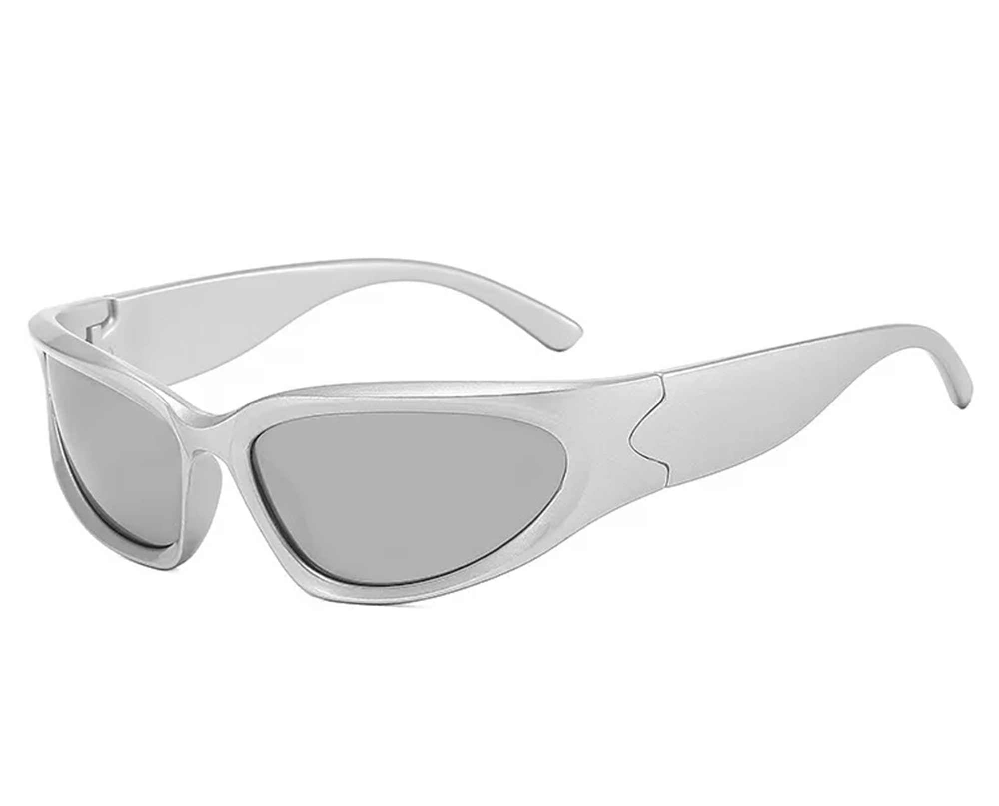 The Interceptor | Futuristic Wraparound Acetate Sunglasses