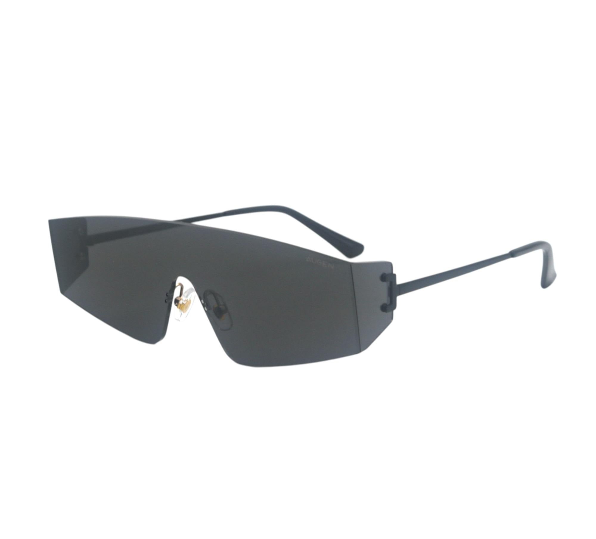 Vector | Futuristic Wraparound Metal Sunglasses