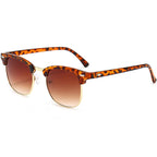 Cannes | Retro Vintage Clubmaster Acetate Sunglasses