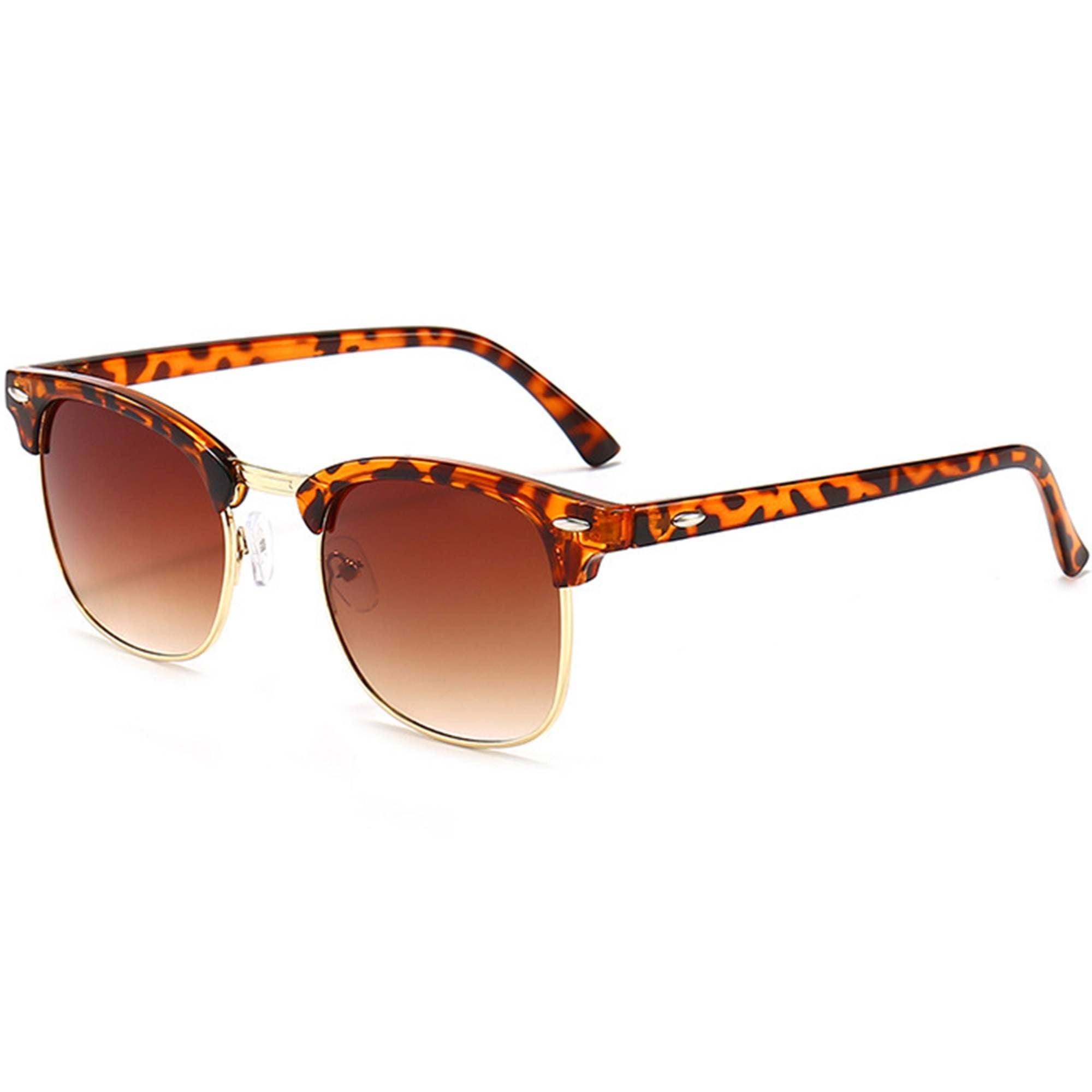 Cannes | Retro Vintage Clubmaster Acetate Sunglasses