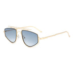 Dakota | Futuristic Navigator Metal Sunglasses