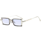 The Outlier | Retro Vintage Rectangle Metal Sunglasses