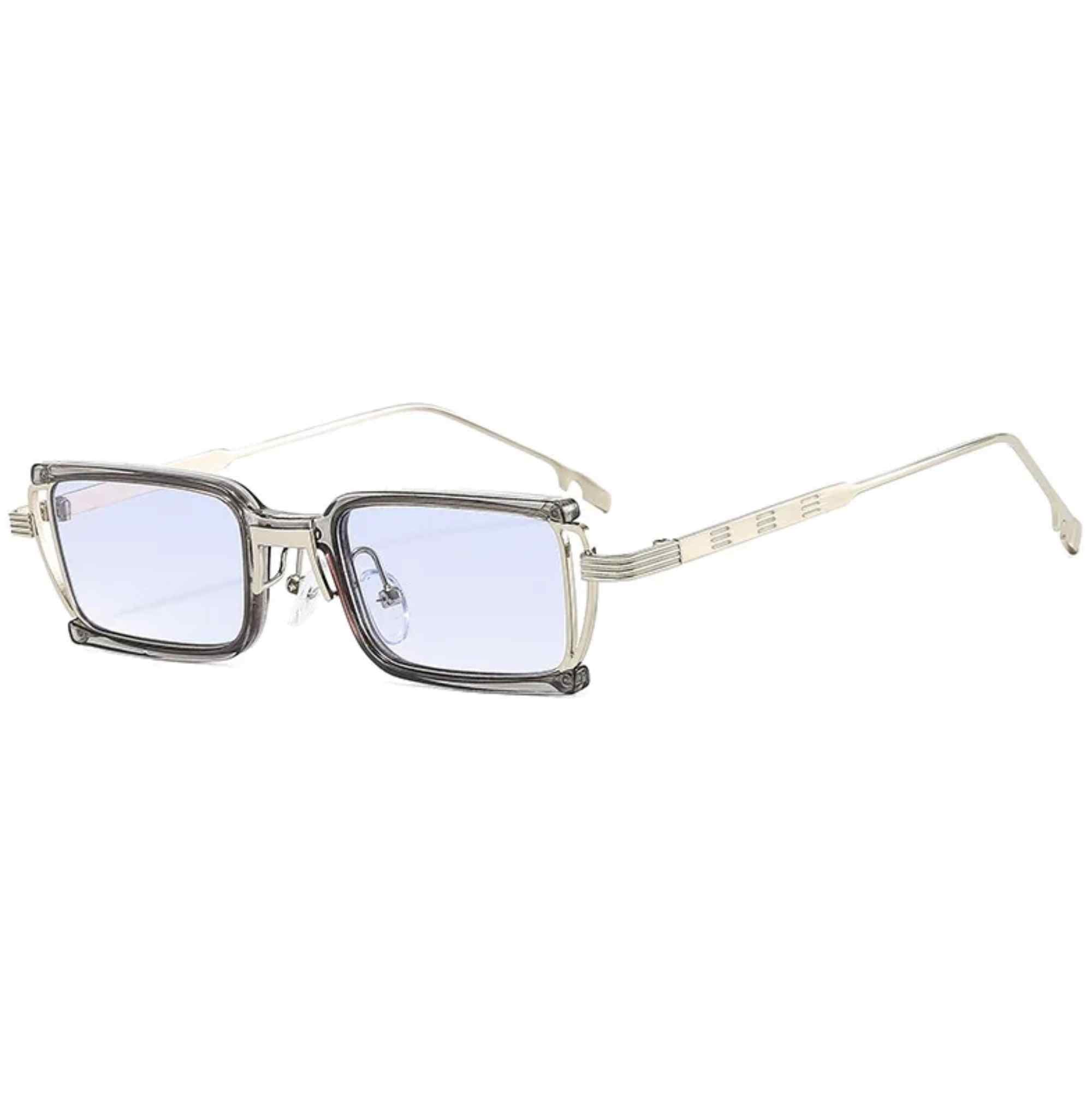 The Outlier | Retro Vintage Rectangle Metal Sunglasses