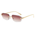 The Craftsman |Classic Rectangle Metal Sunglasses