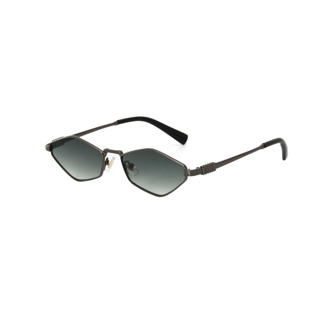 Tortoise | Classic Cat-Eye Metal Sunglasses