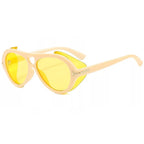 Solstice | Retro Vintage Aviator Acetate Sunglasses