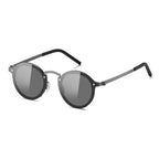 Carnaby | Adjustable Tint Round Metal Sunglasses