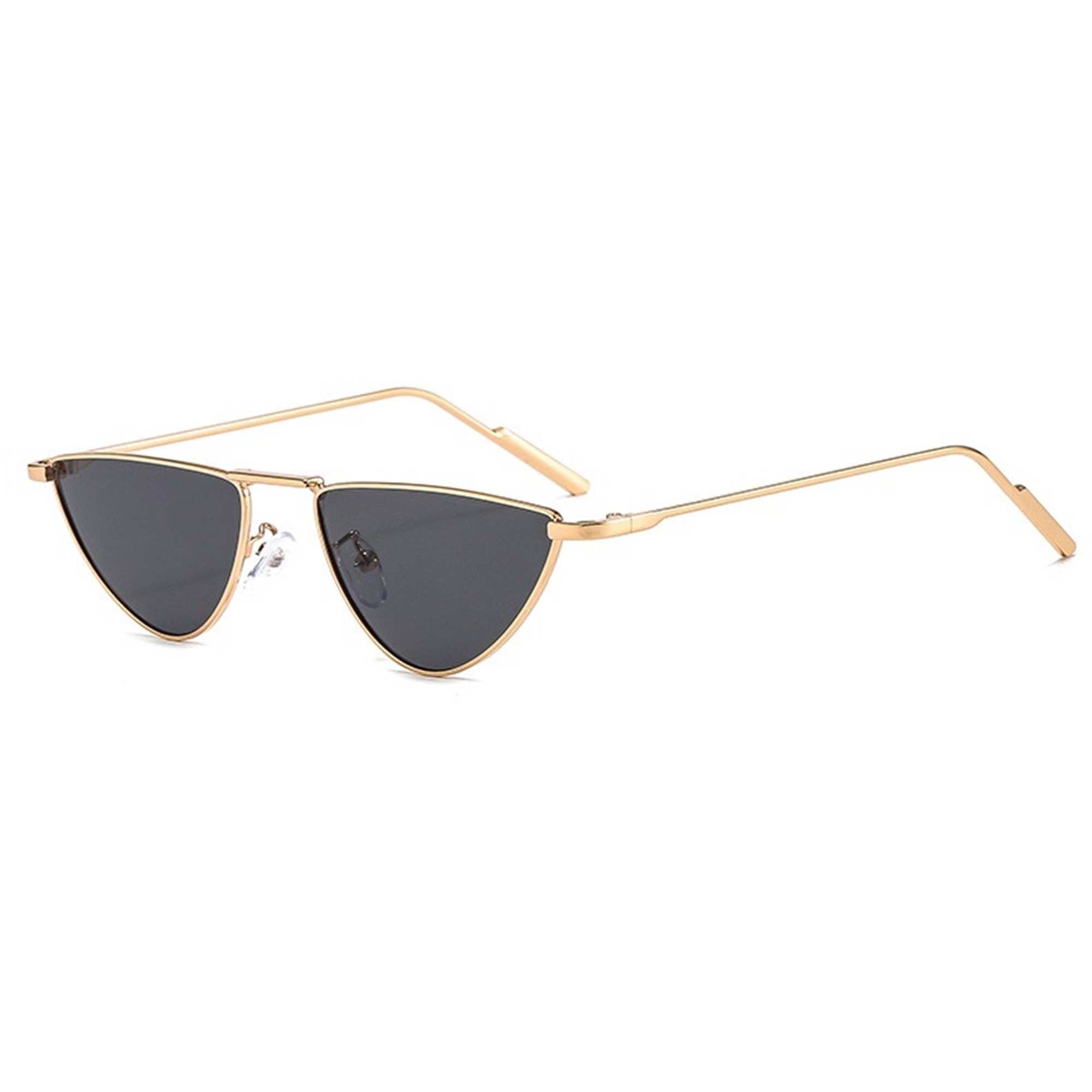 Solitude | Classic Cat-Eye Metal Sunglasses