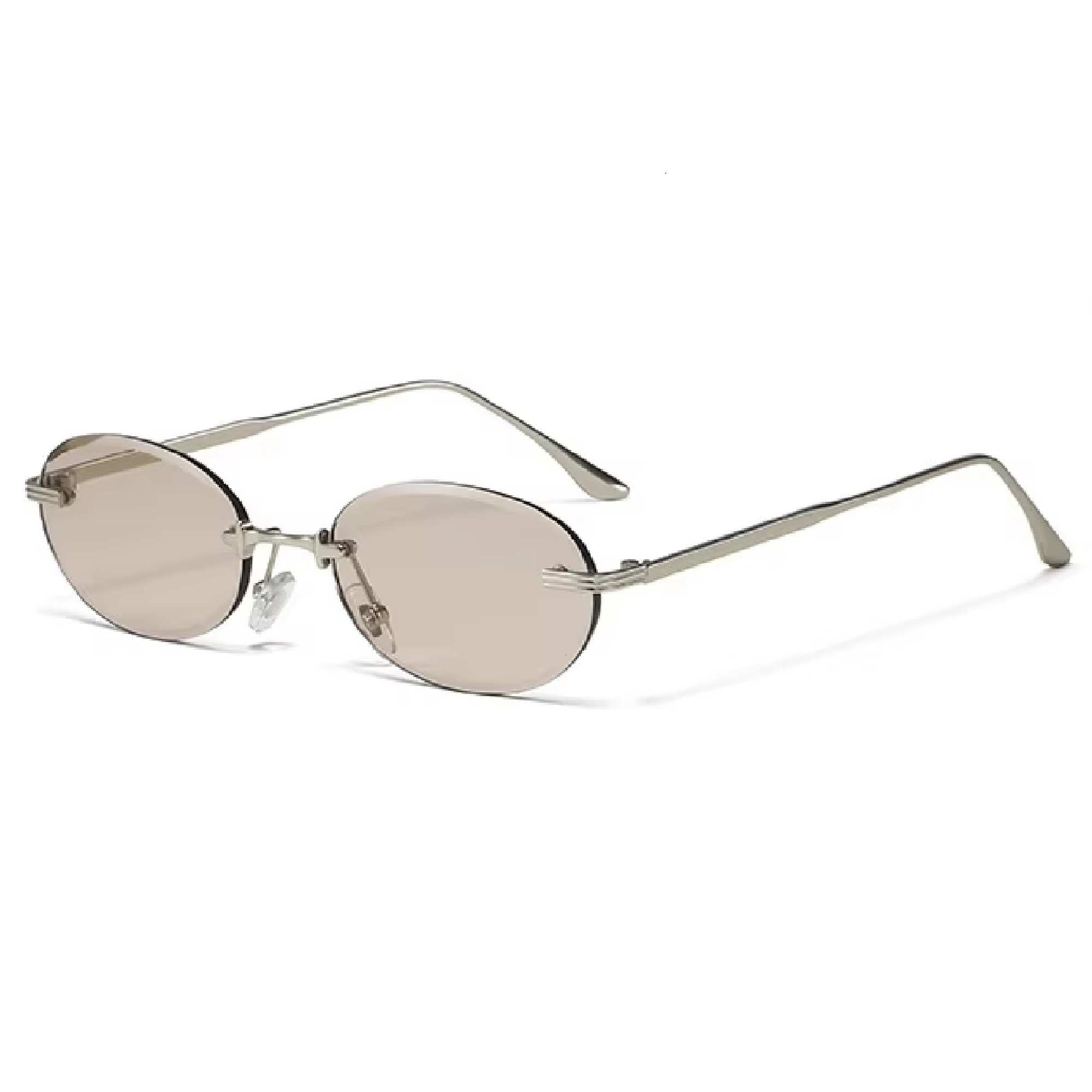 Jasper | Classic Oval Metal Sunglasses