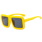 The Pillar | Oversized Retro Square Acetate Sunglasses