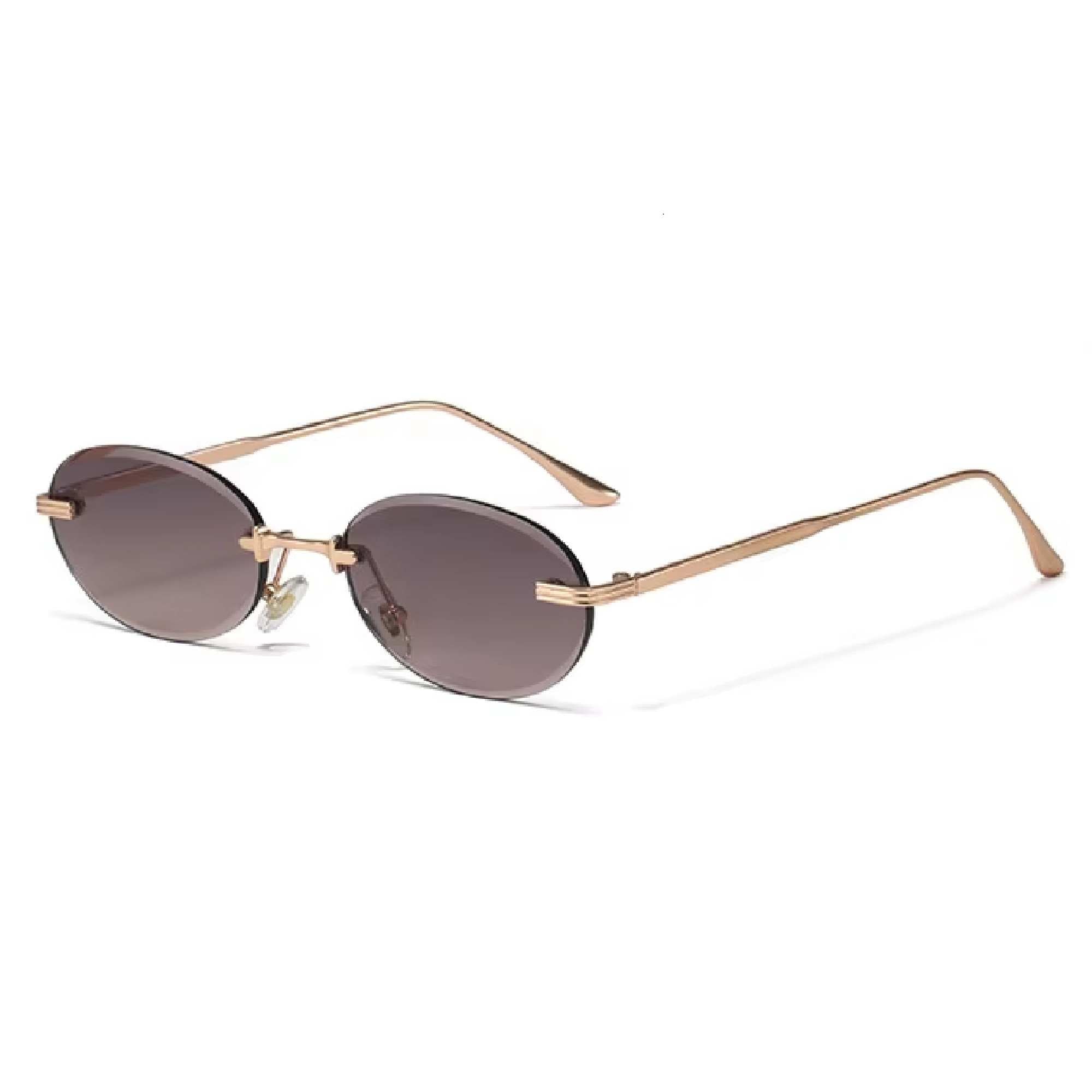 Jasper | Classic Oval Metal Sunglasses