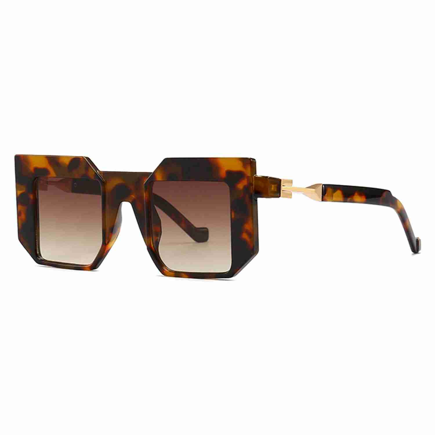 AUGEN Retro Vintage Sunglasses - Brown