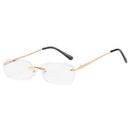 The Realist | Classic Rectangle Metal Sunglasses