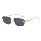 The Craftsman | Classic Rectangle Metal Sunglasses