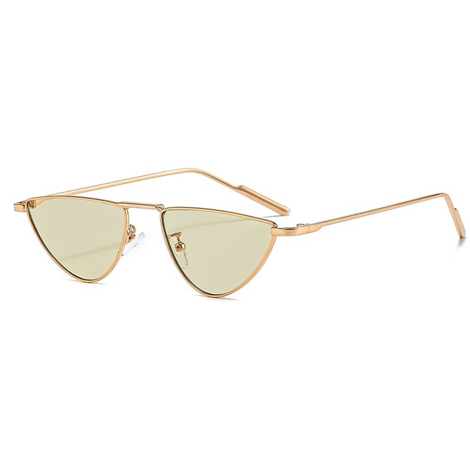Solitude | Classic Cat-Eye Metal Sunglasses