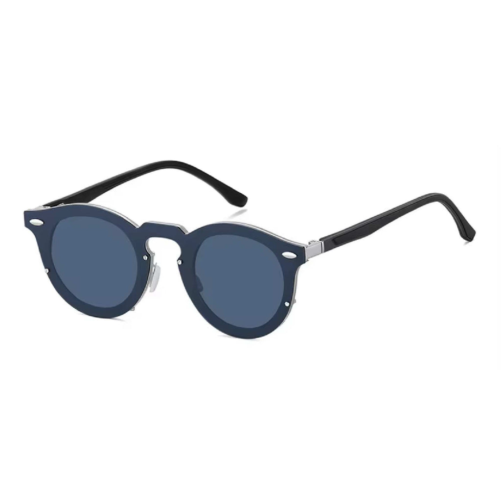 Halo | Adjustable Tint Round Metal Sunglasses