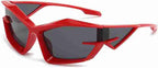 Aero Zenith | Futuristic Wraparound Acetate Sunglasses