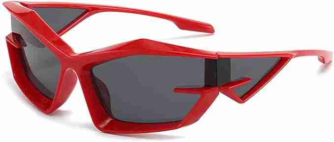 Aero Zenith | Futuristic Wraparound Acetate Sunglasses