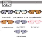 Pinnacle | Futuristic Oval Acetate Sunglasses