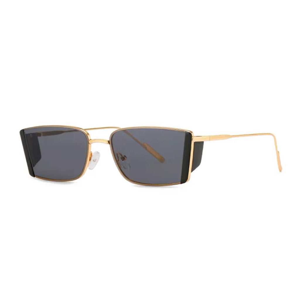 The Visionary | Classic Rectangle Metal Sunglasses