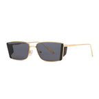 The Visionary | Classic Rectangle Metal Sunglasses