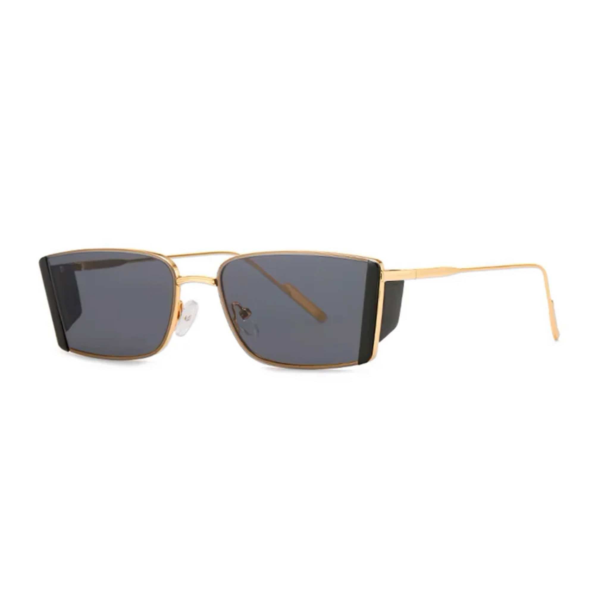 The Visionary | Classic Rectangle Metal Sunglasses