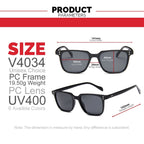 Brixen |Wayfarer Square PC Sunglasses