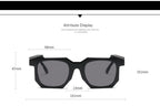 SoHo |Fashion Hexagonal PC Sunglasses