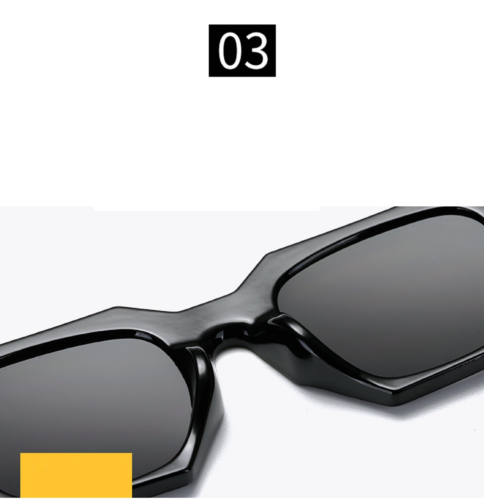 SoHo |Fashion Hexagonal PC Sunglasses